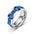 Wholesale  multi-color rotating stainless steel gear ring