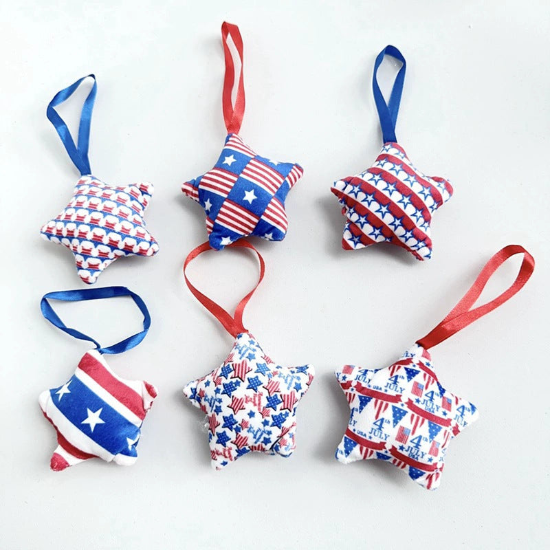 Wholesale  American Independence Day Five-Pointed Star Decoration