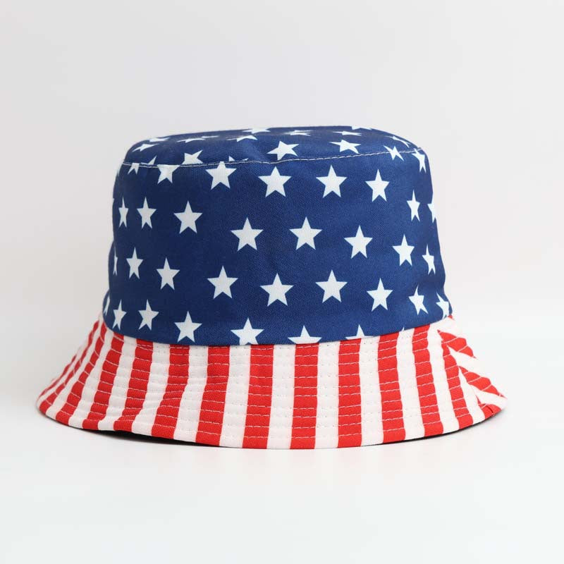 Wholesale  Independence Day National Day Fisherman Hat  Bucket Hat
