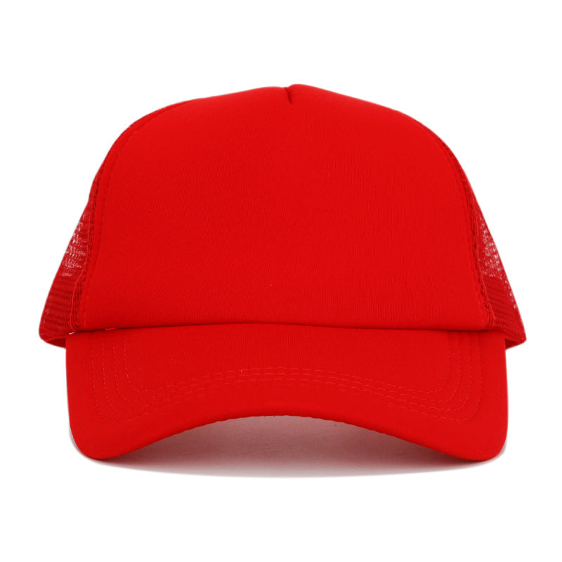 Wholesale Outdoor Solid Color Light Plate Mesh Hat Embroidery Baseball Cap ACC-HT-XiongYing001
