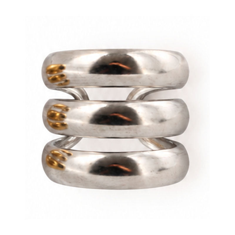 Wholesale Polished Stainless Steel Minimalist Open Ring for Women Everyday Wear Jewelry Accessory