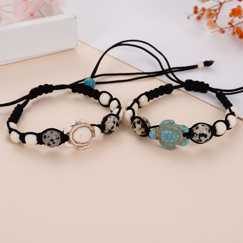 Wholesale Bohemian Turtle Card Couple Bracelet