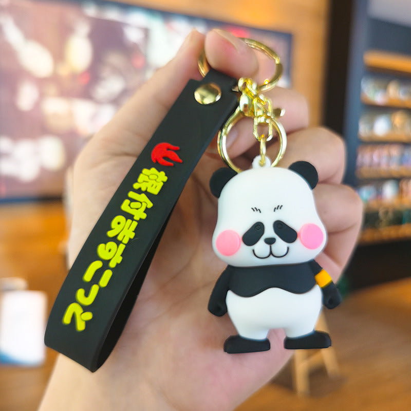 Wholesale Cartoon PVC Soft Keychain Cute Keychain ACC-KC-DingMing002