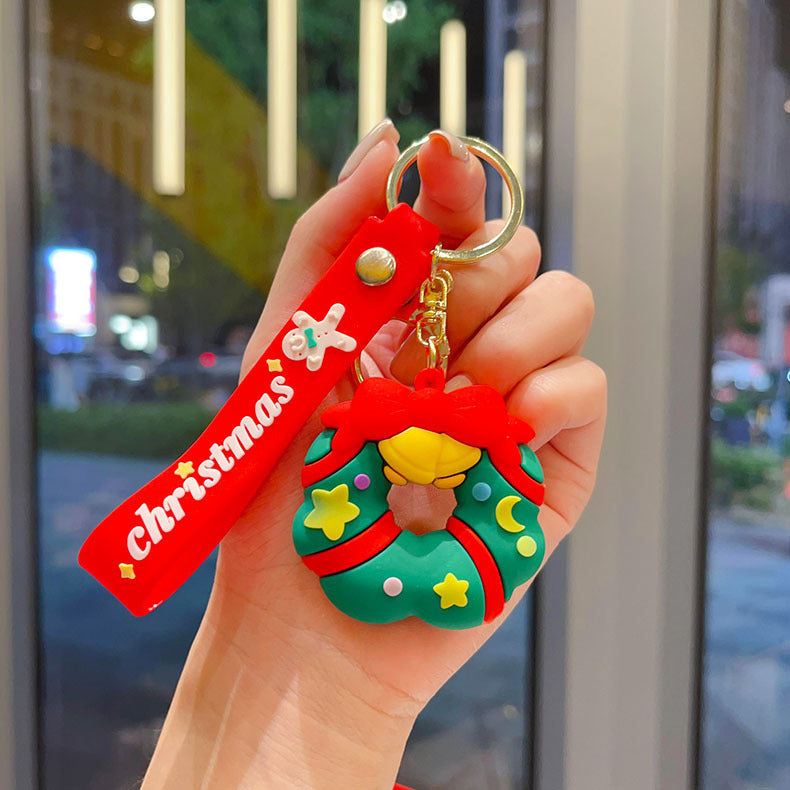 Wholesale Christmas Tree Reindeer Keychain ACC-KC-JinYao001