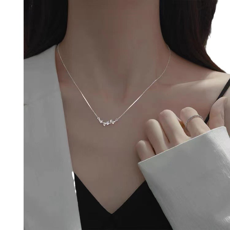 Wholesale Ginkgo leaf necklace choker necklace
