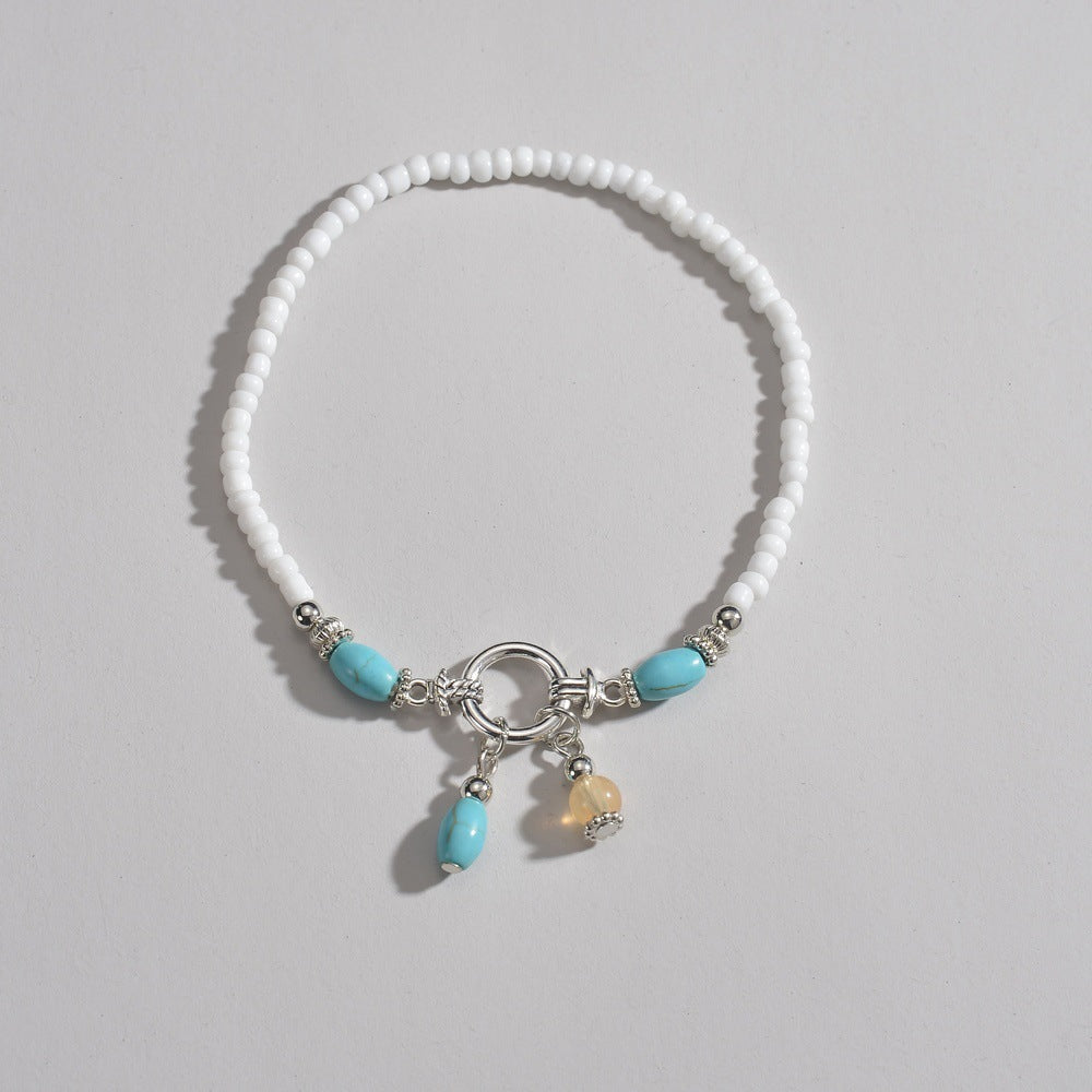 Wholesale Bohemian Literary Retro Style Simple Anklet
