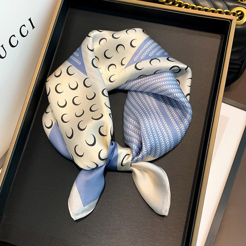 Wholesale  Silk f Women' s Autumn f f All-match Hair Band Fashion Small Square f