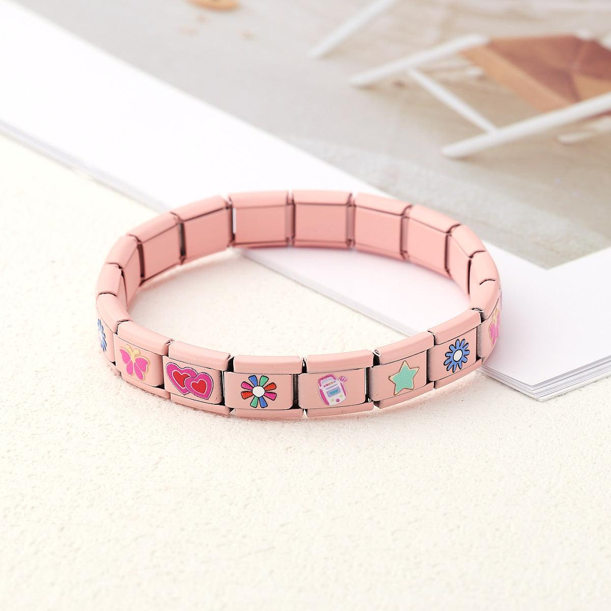 Wholesale Italian Charm Bracelet Colorful Bracelet