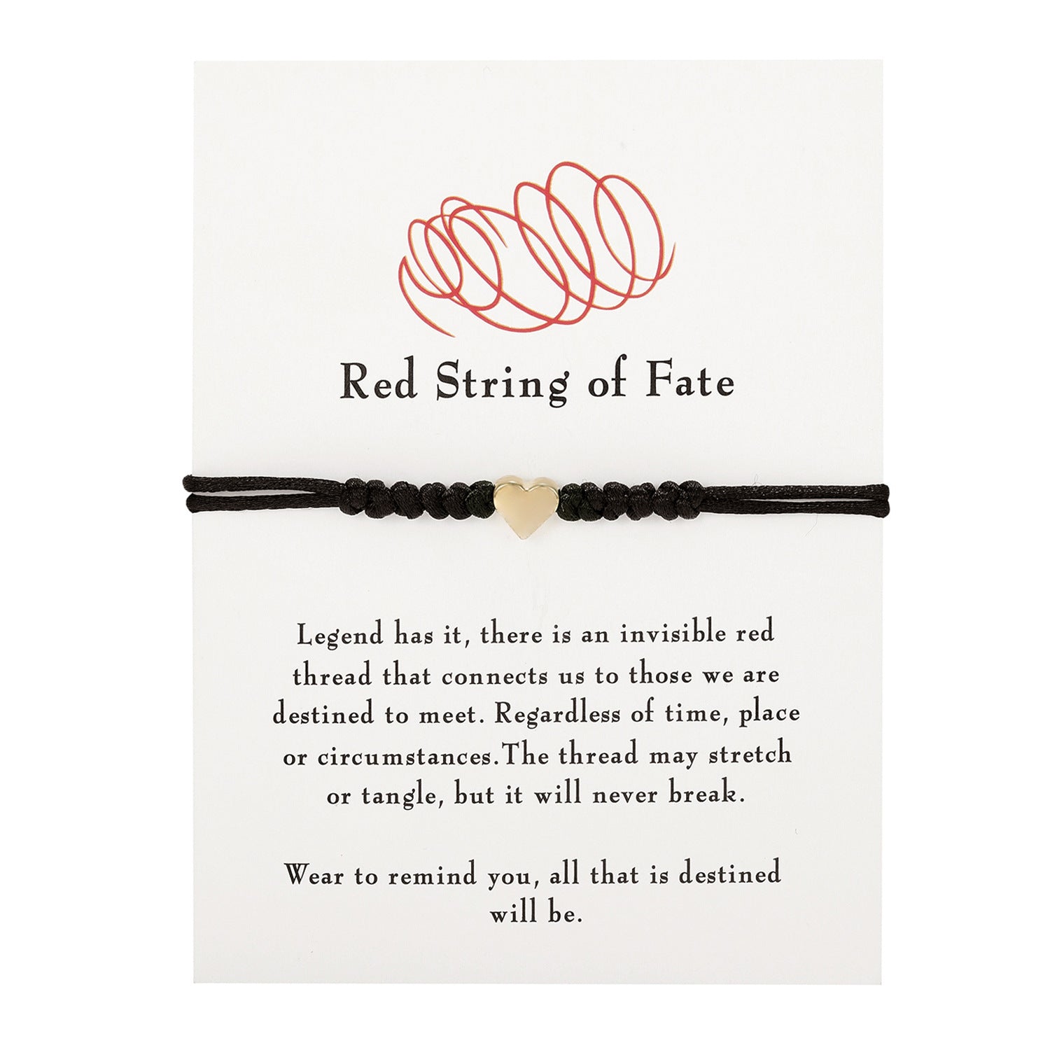 Wholesale  2 pack black red 7 knot red rope lucky friendship woven adjustable couple bracelet