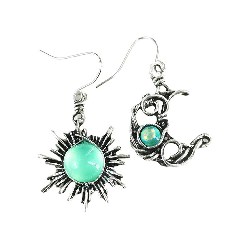 Wholesale Sun Moon Earrings ACC-ES-XingHe005