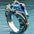 Wholesale  Ocean Series Wave Resin Ring
