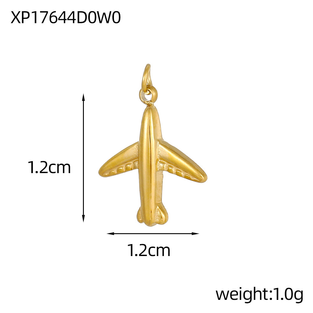 Wholesale Stainless steel three-dimensional pendant