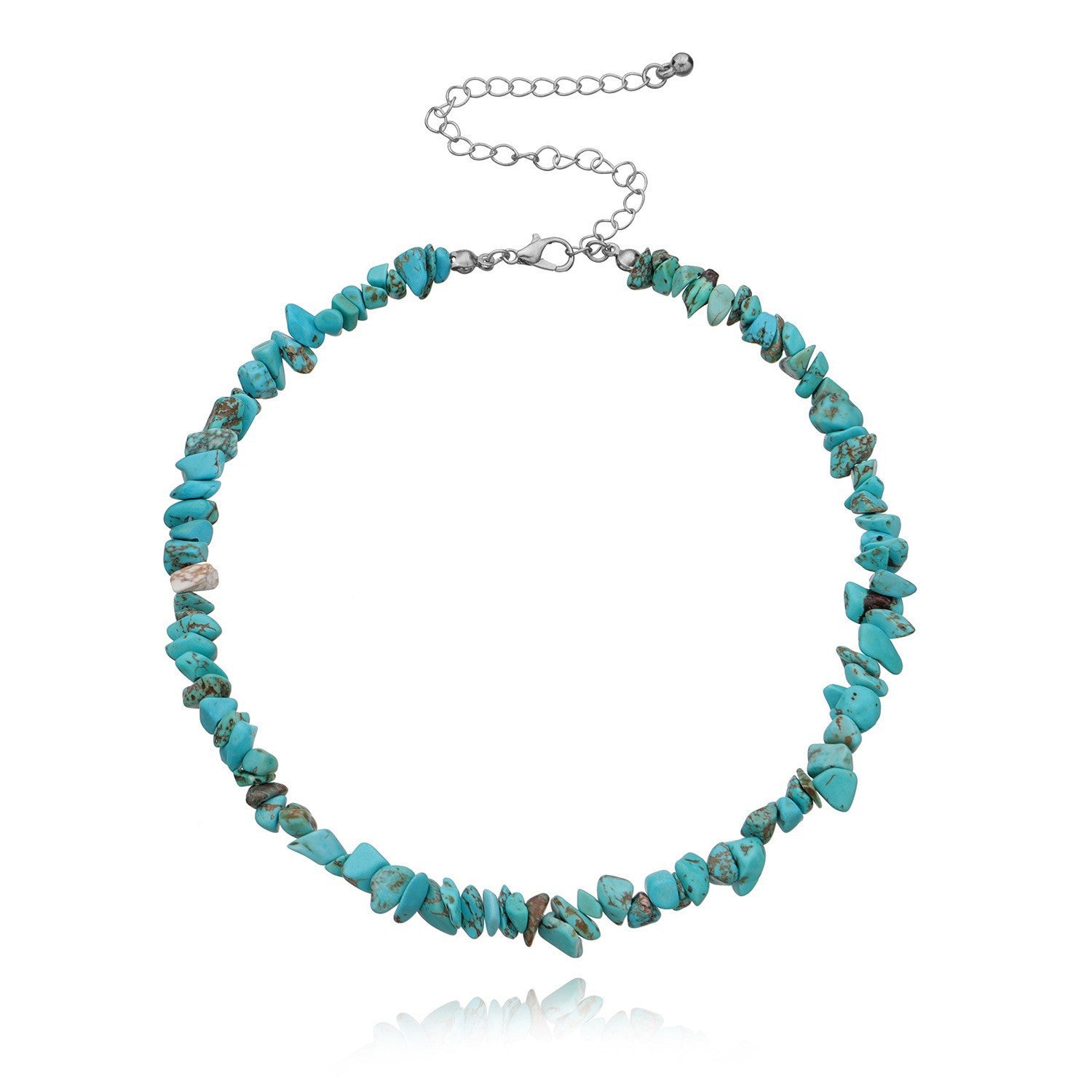 Wholesale Irregular Turquoise Necklace