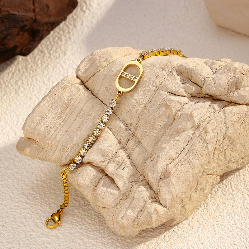 Wholesale stainless steel  versatile exquisite Bracelet