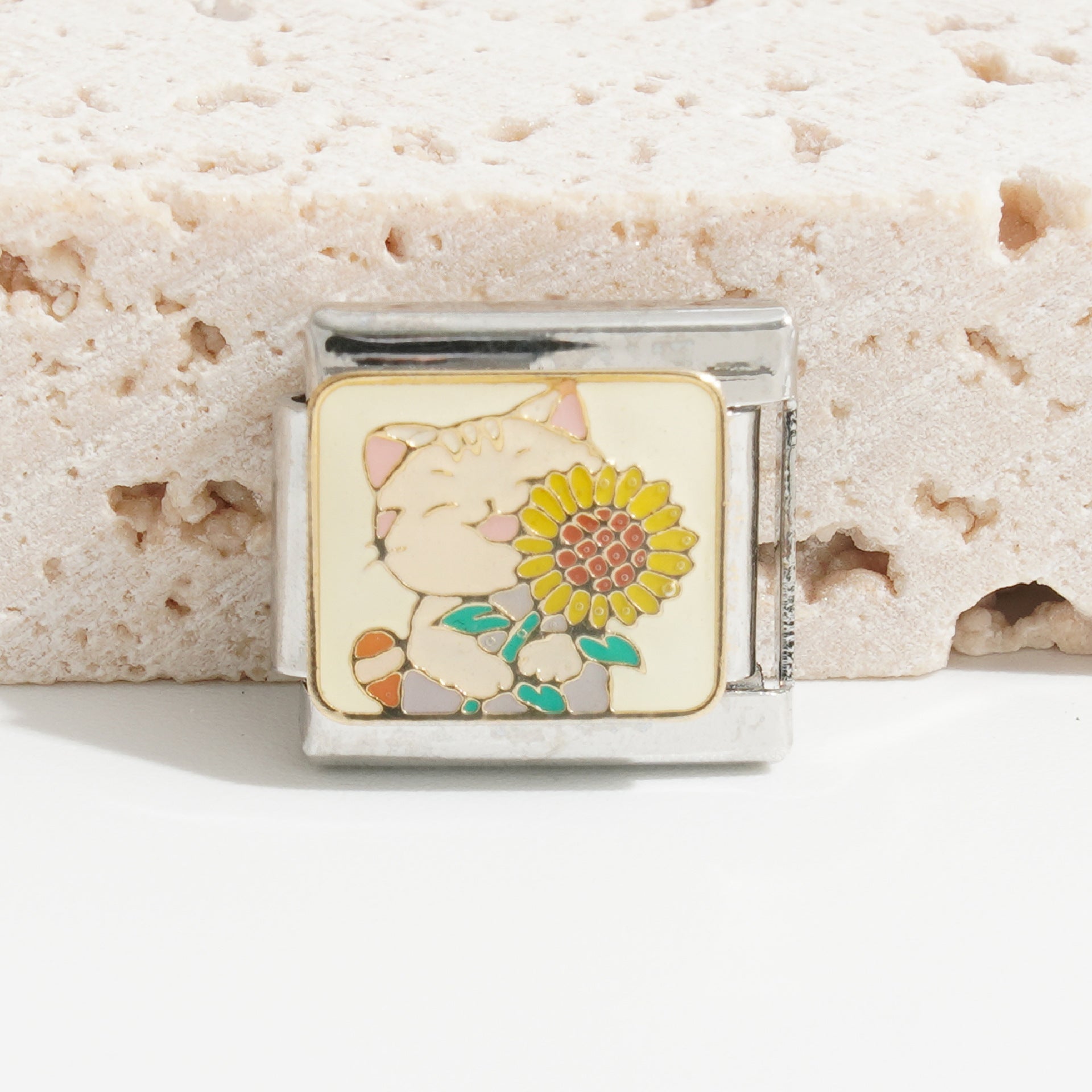 Wholesale Italian Charm Bracelet 9mm DIY Splicing Cute Creative Stainless Steel Composable Bracelet