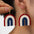 Wholesale Independence Day Earrings Red, Blue and White Flag Color Soft Clay Women's Earrings
