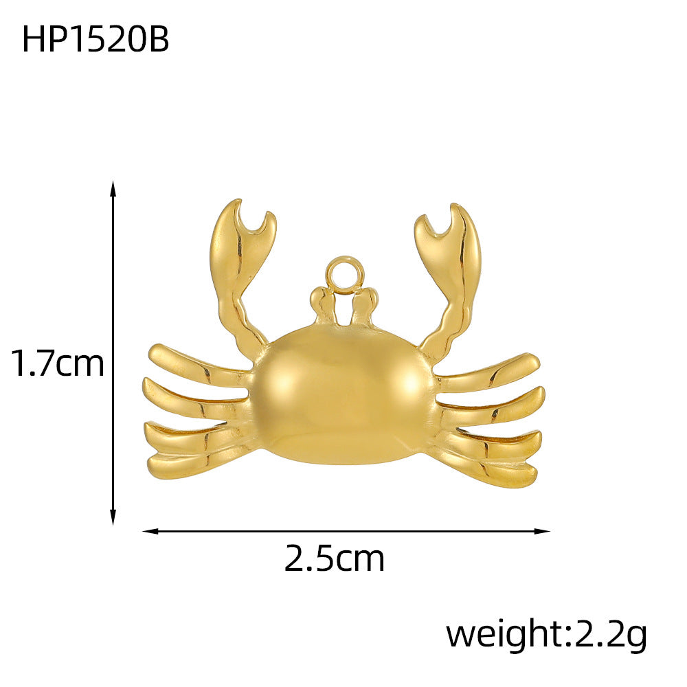 Wholesale Stainless steel three-dimensional pendant