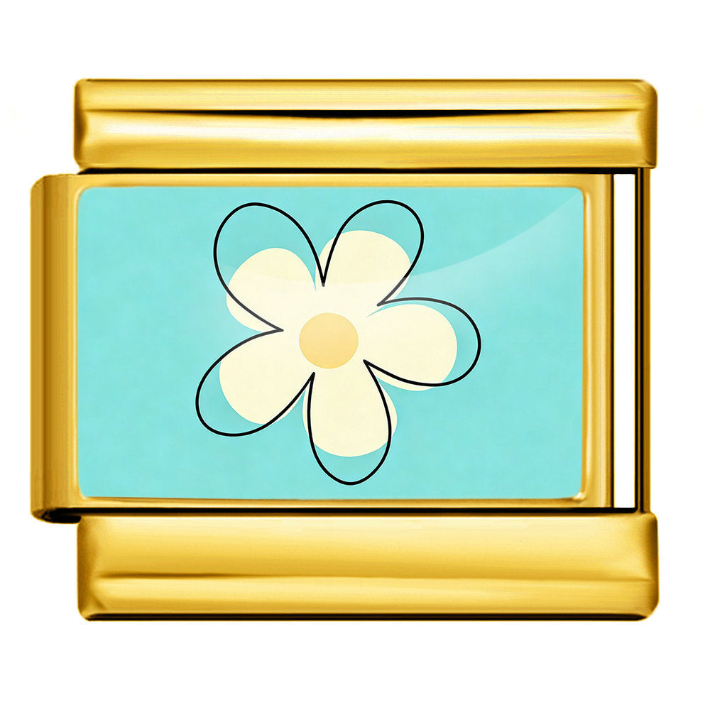 Wholesale 9mm Italian Charm Starter Bracelets DIY square Single Section Creative Stainless Steel Composable Bracelet