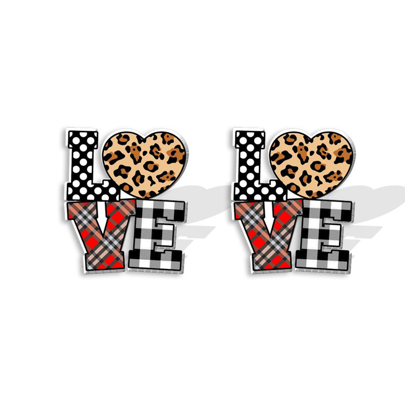 Wholesale Cartoon Cute Resin Earrings ACCVIP-ES-XiangLian021