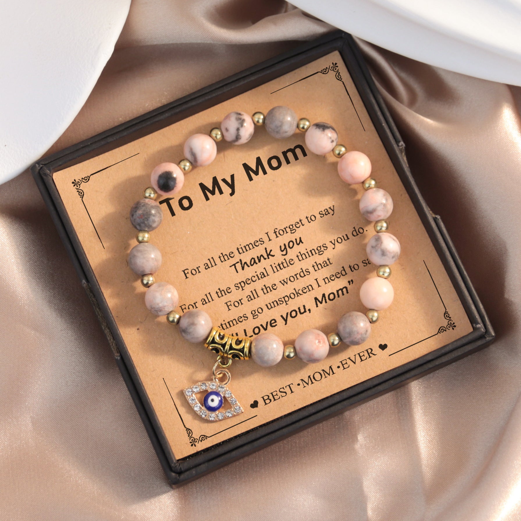 Wholesale Mother' s Day Colorful " MAMA"  Letter Bead Bracelet