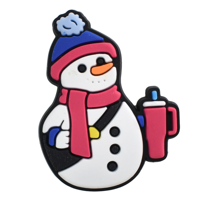 Wholesale Random 100pcs Cartoon Christmas Series Shoes Accessories Shoes Charms