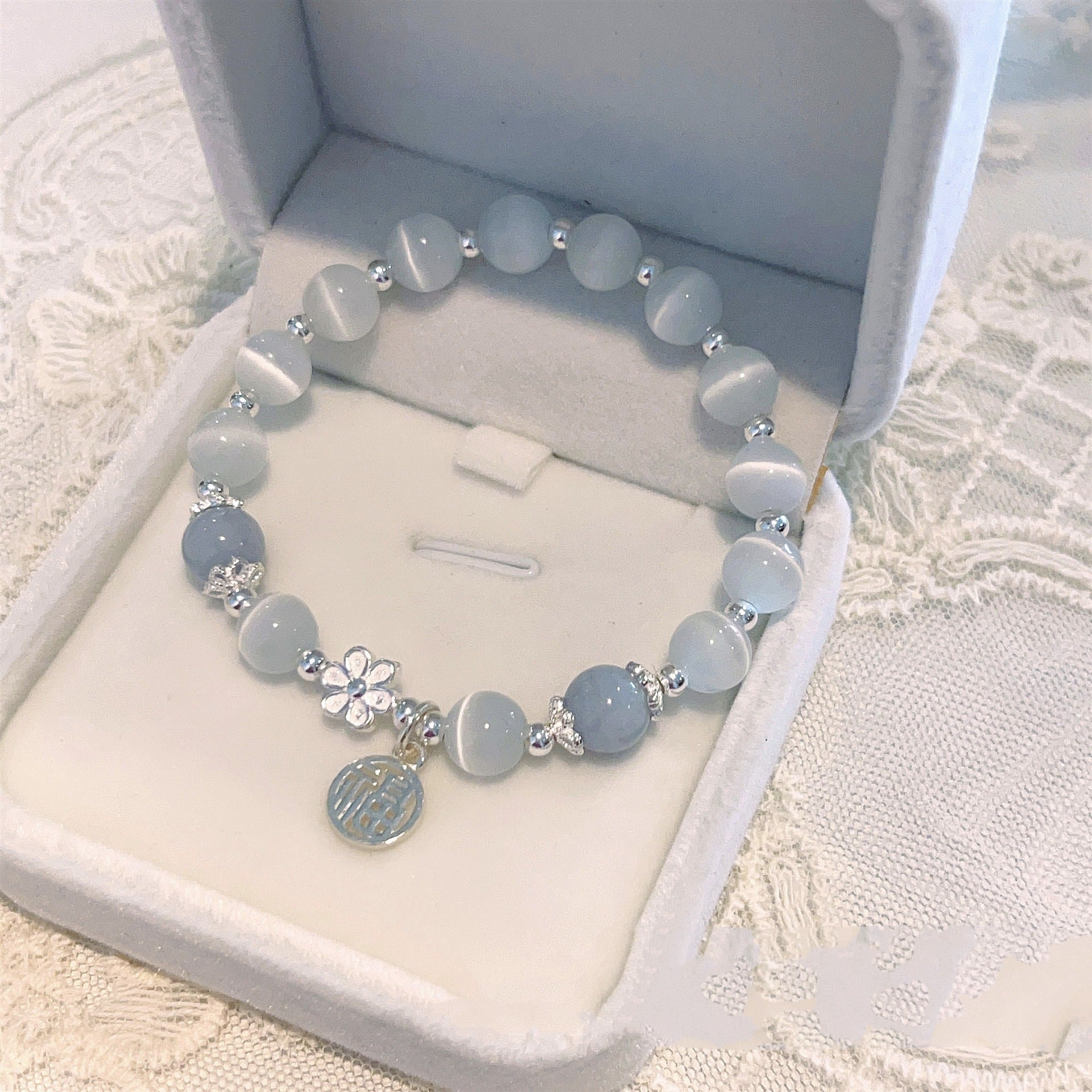 Wholesale New Chinese Style Glass Beaded Bracelet,  Fashion Jewelry Accessory for Boutique Resale