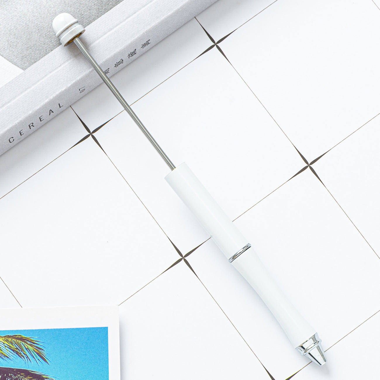 Wholesale Beadable Pens Metal Gradient Color DIY Bead Pens ACC-PN-HuaH052