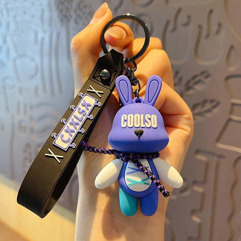 Wholesale Bow Bear PVC Soft Keychain Cute Keychain ACC-KC-YiDa004