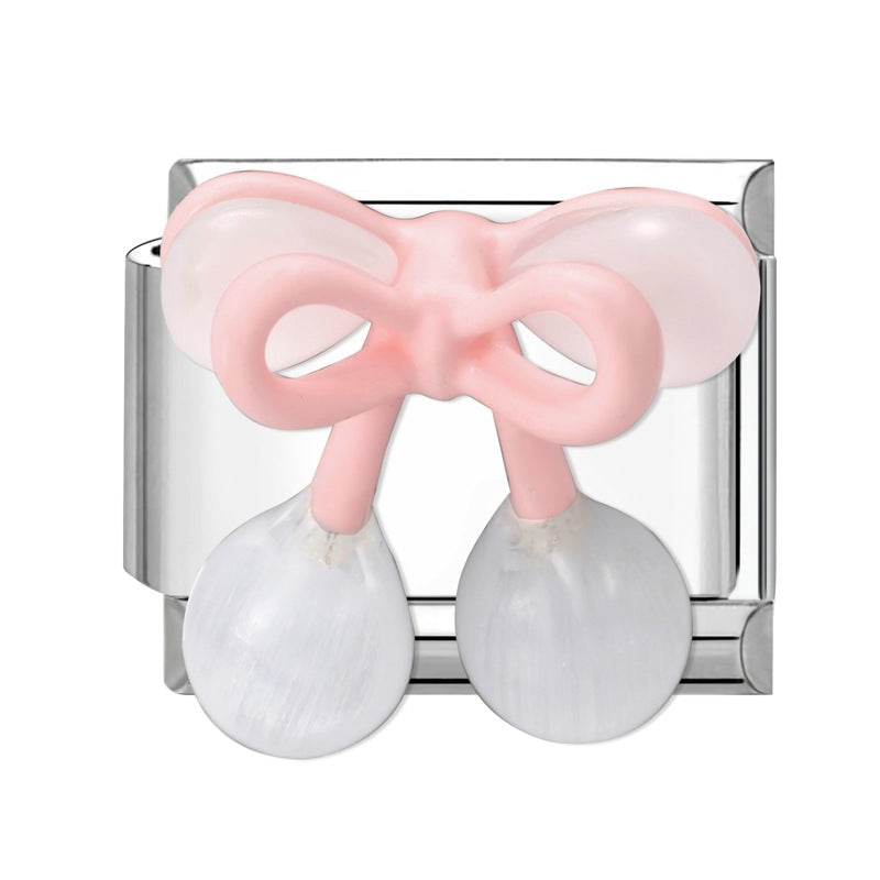 Wholesale Italian Charm Bracelet 9mm DIY Splicing Cute Creative Stainless Steel Composable Bracelet