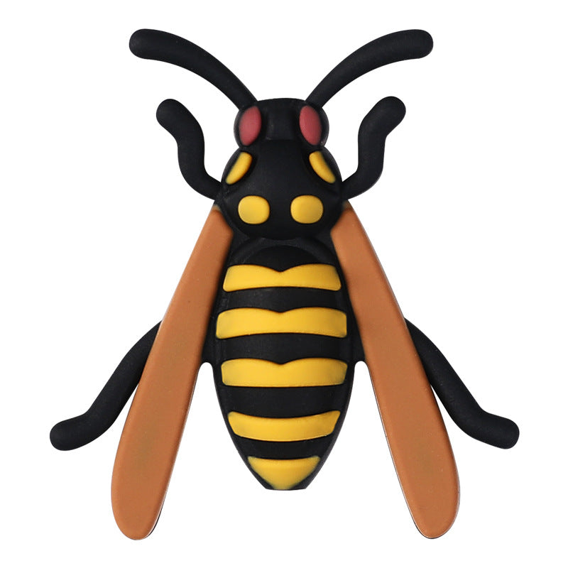 Wholesale 20pcs Bee Focal Beads DIY Bead Accessories