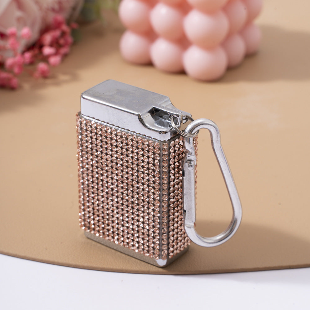 Wholesale Rhinestone Ashtray Outdoor Carry Keychains ACC-KC-ZhiYa039