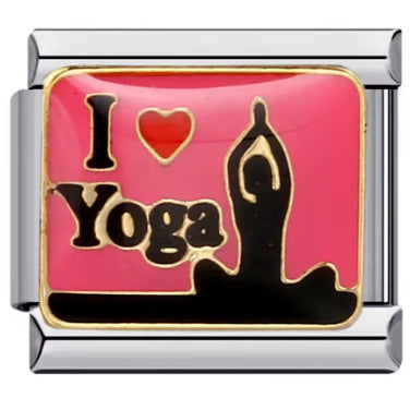 Wholesale 2PCS 9mm Italian Charm Starter Bracelets DIY square Single Section Creative Stainless Steel Composable Bracelet