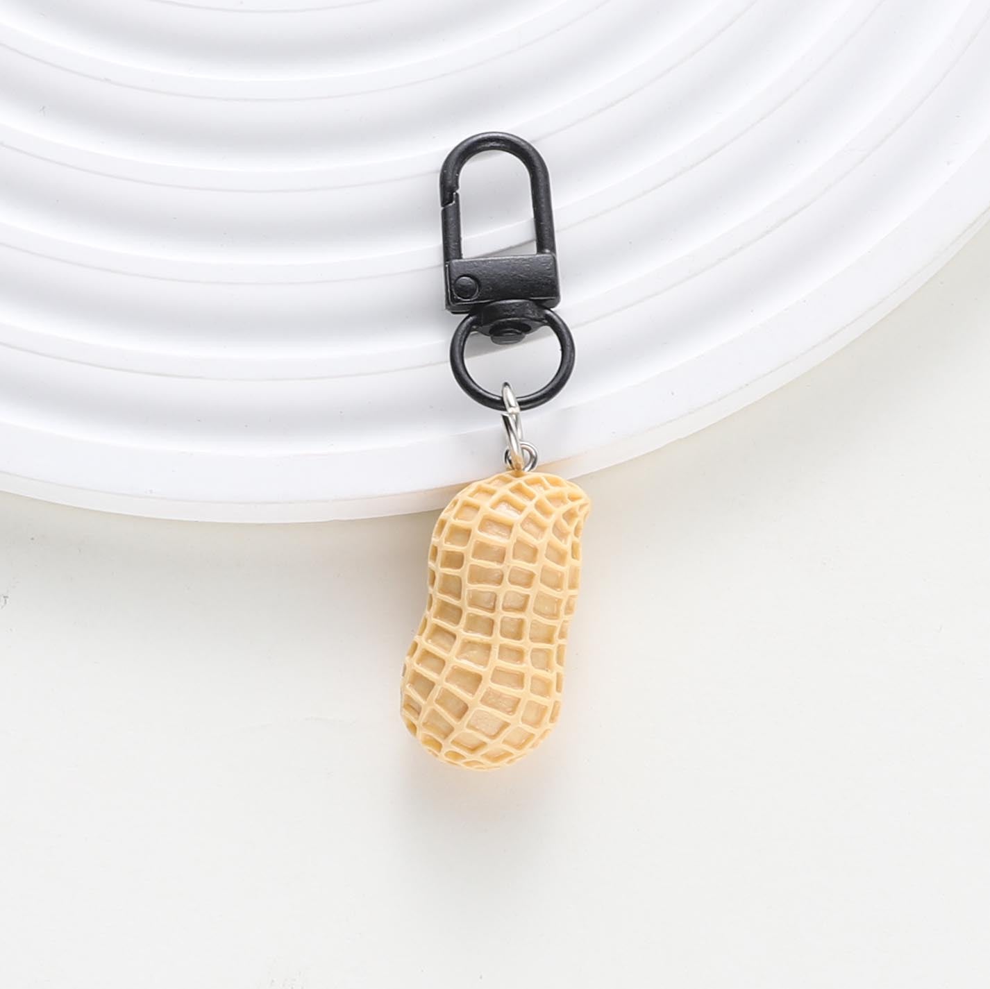 Wholesale Peanuts and Tomato Mini Keychain