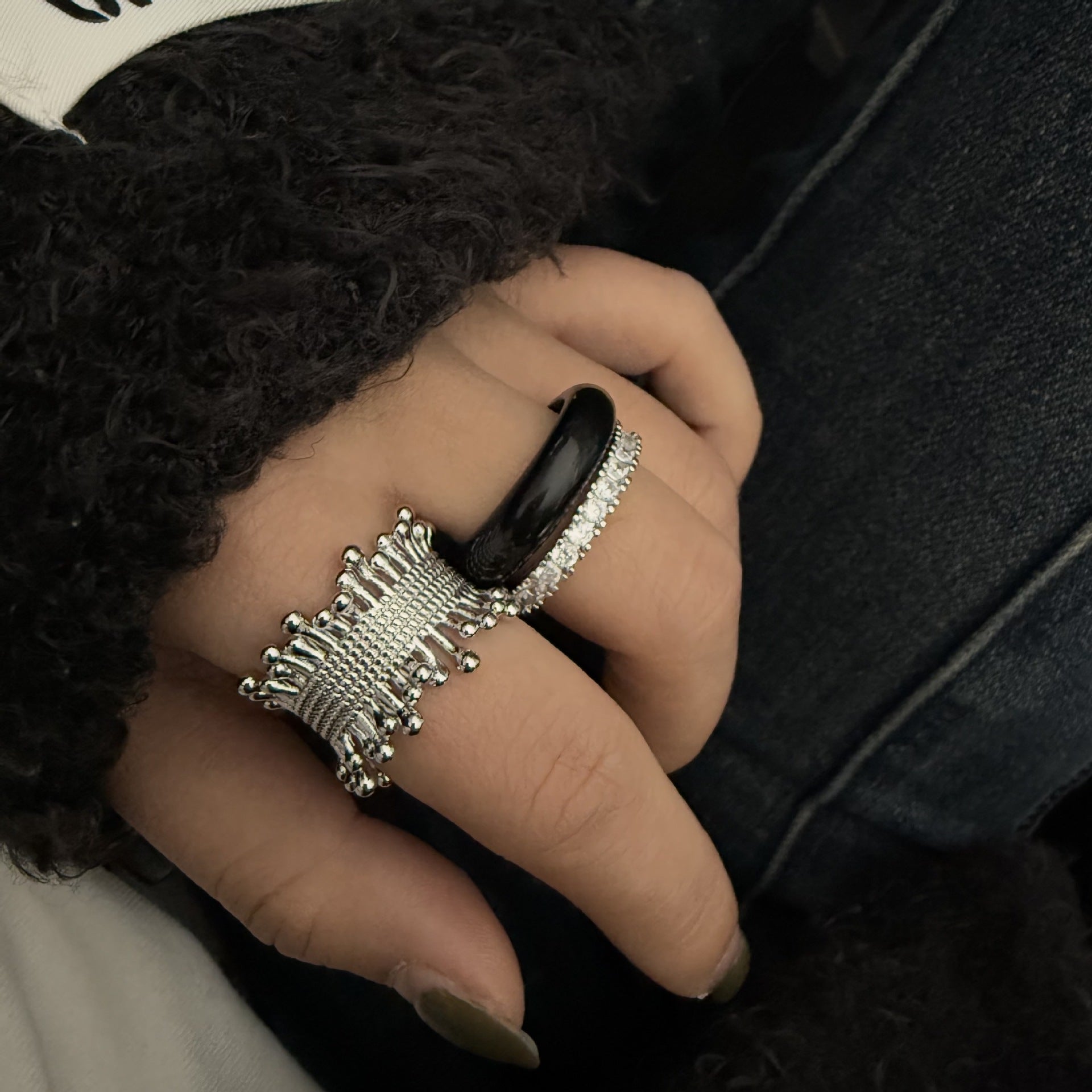 Wholesale Gold Electroplated Copper Open Ring,  Vintage Chic Design for Boutique Resale