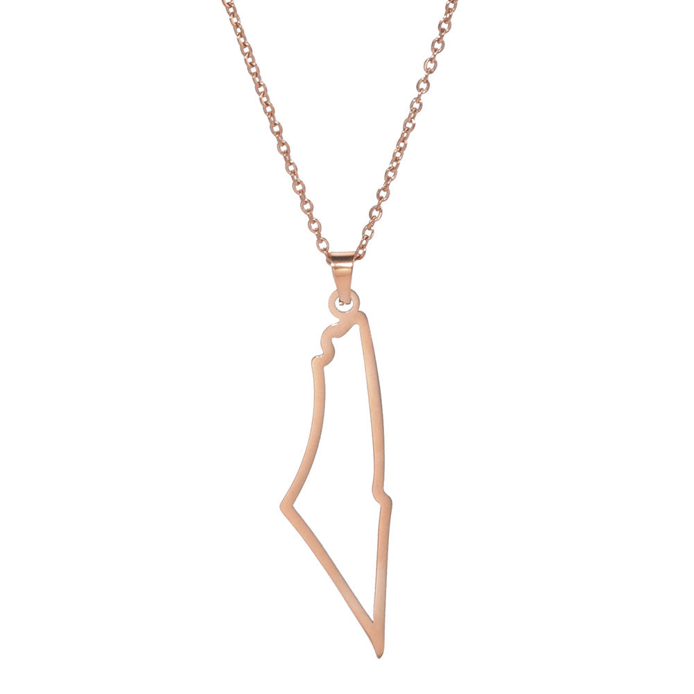 Wholesale Stainless Steel Fashion Personalized Pendants Necklaces Titanium Steel ACC-NE-GeXiang007