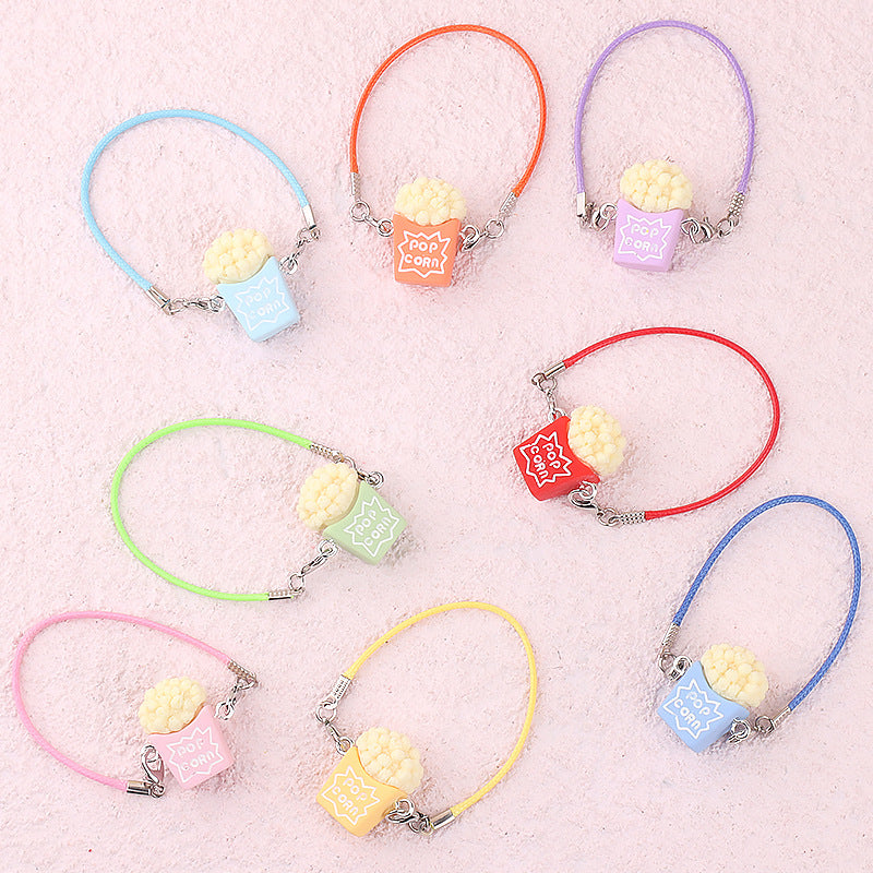 Wholesale Cute cartoon mini popcorn doll accessories
