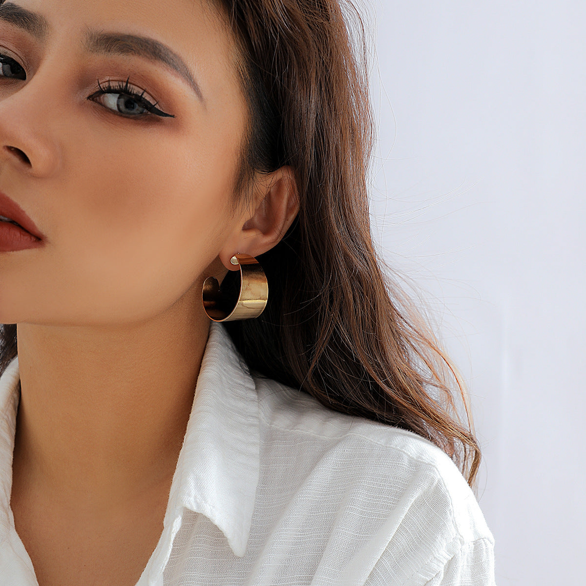 Wholesale Exaggerated Metal Earrings and Studs Statemente Earrings ACC-ES-XueRou004