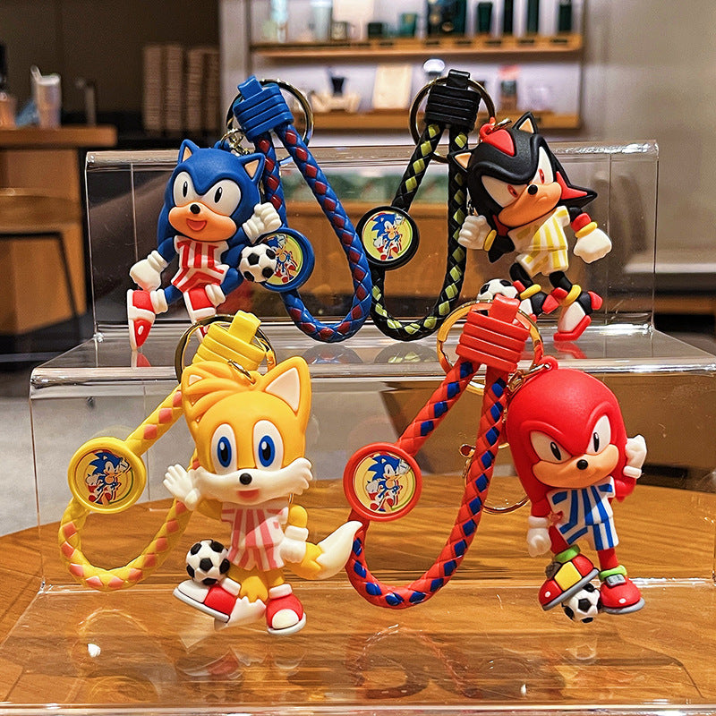 Wholesale Cartoon Cute Football PVC Keychains ACC-KC-HangLi017