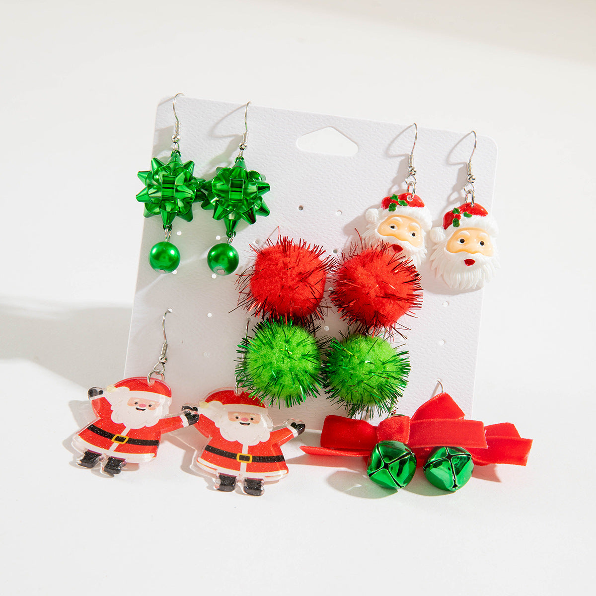 Wholesale  personality resin snowflake  earrings