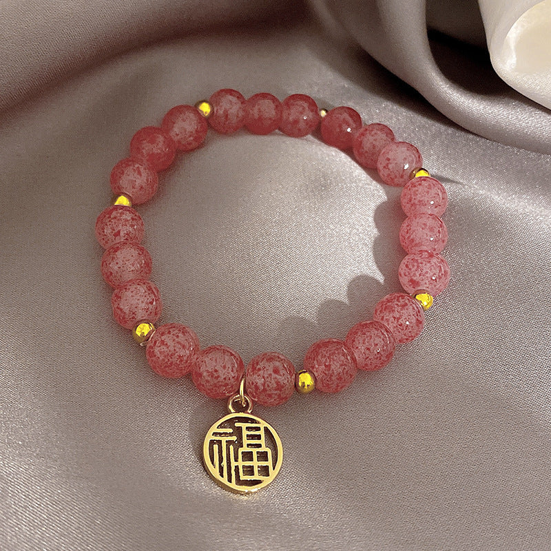 Wholesale Dopamine Love Star Bracelet Macaron Color Bracelet Heart Bracelets ACC-BT-Mengf001