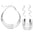 Wholesale jewelry sets multi-layered necklaces, bracelets and earrings