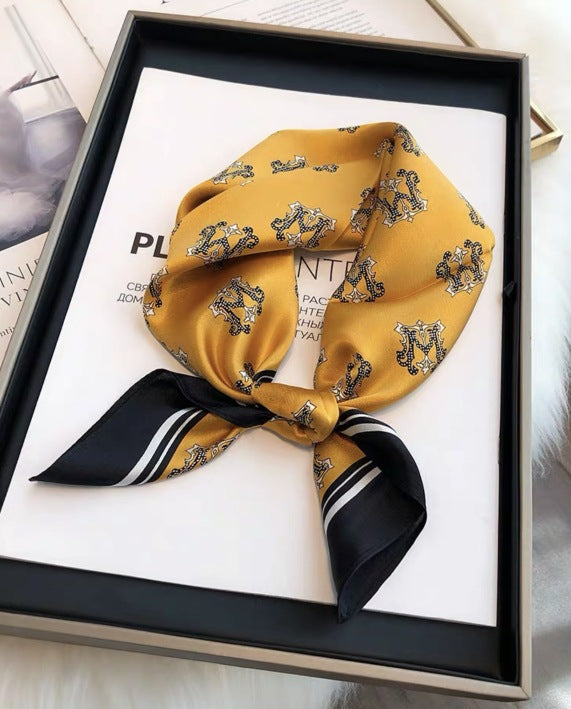 Wholesale versatile high-grade  Silk f 53* 53cm Large Square  Scarf