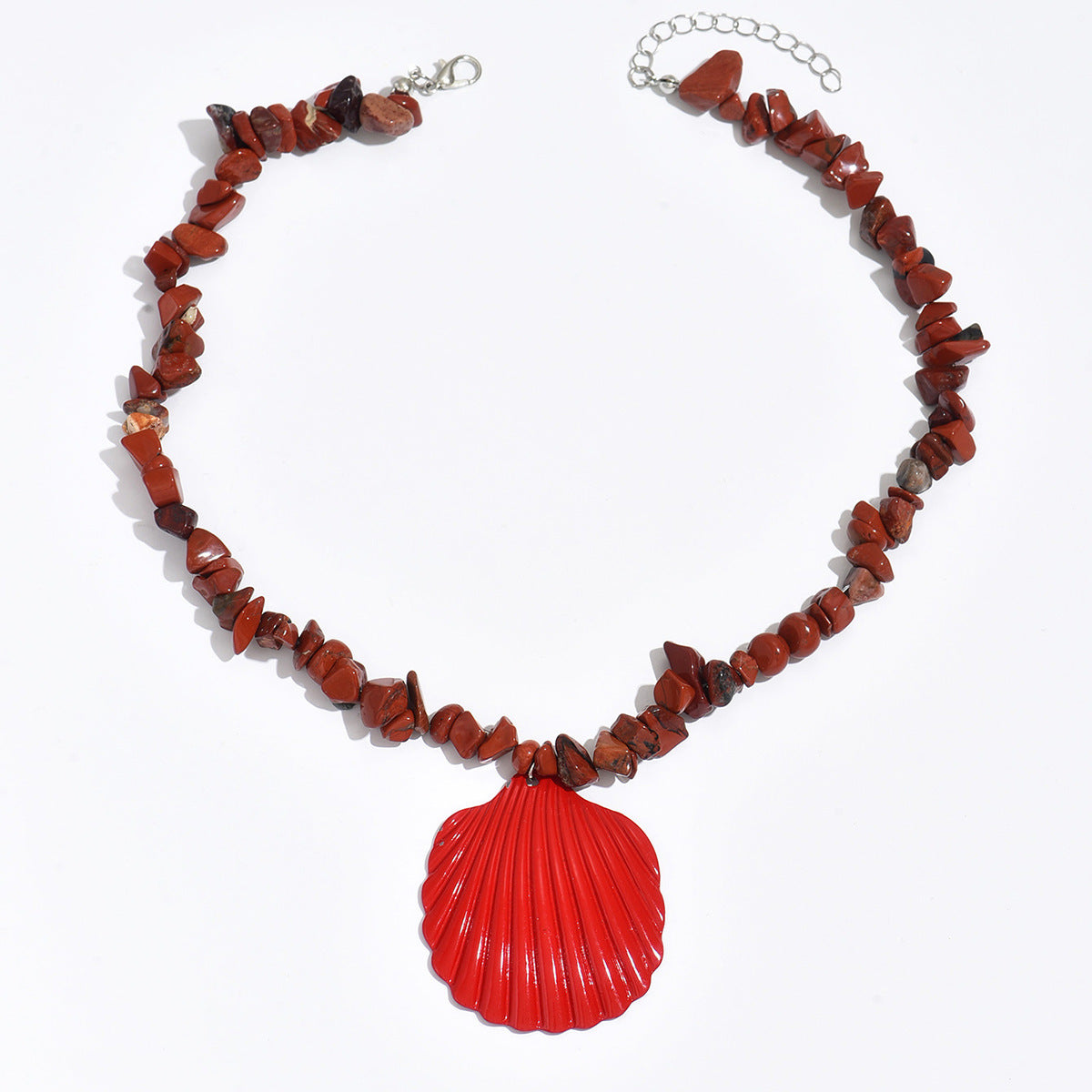 Wholesale Bohemian colored gravel necklace