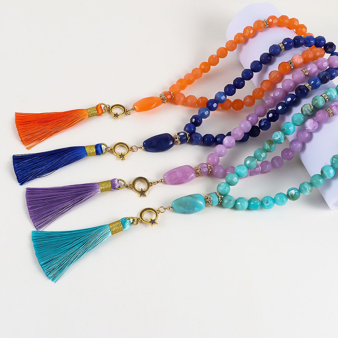 Wholesale Muslim Rosary Cut Round Bead Bracelet