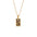 Wholesale  Rectangular Drop Oil and Diamond Tarot Pendant Necklace