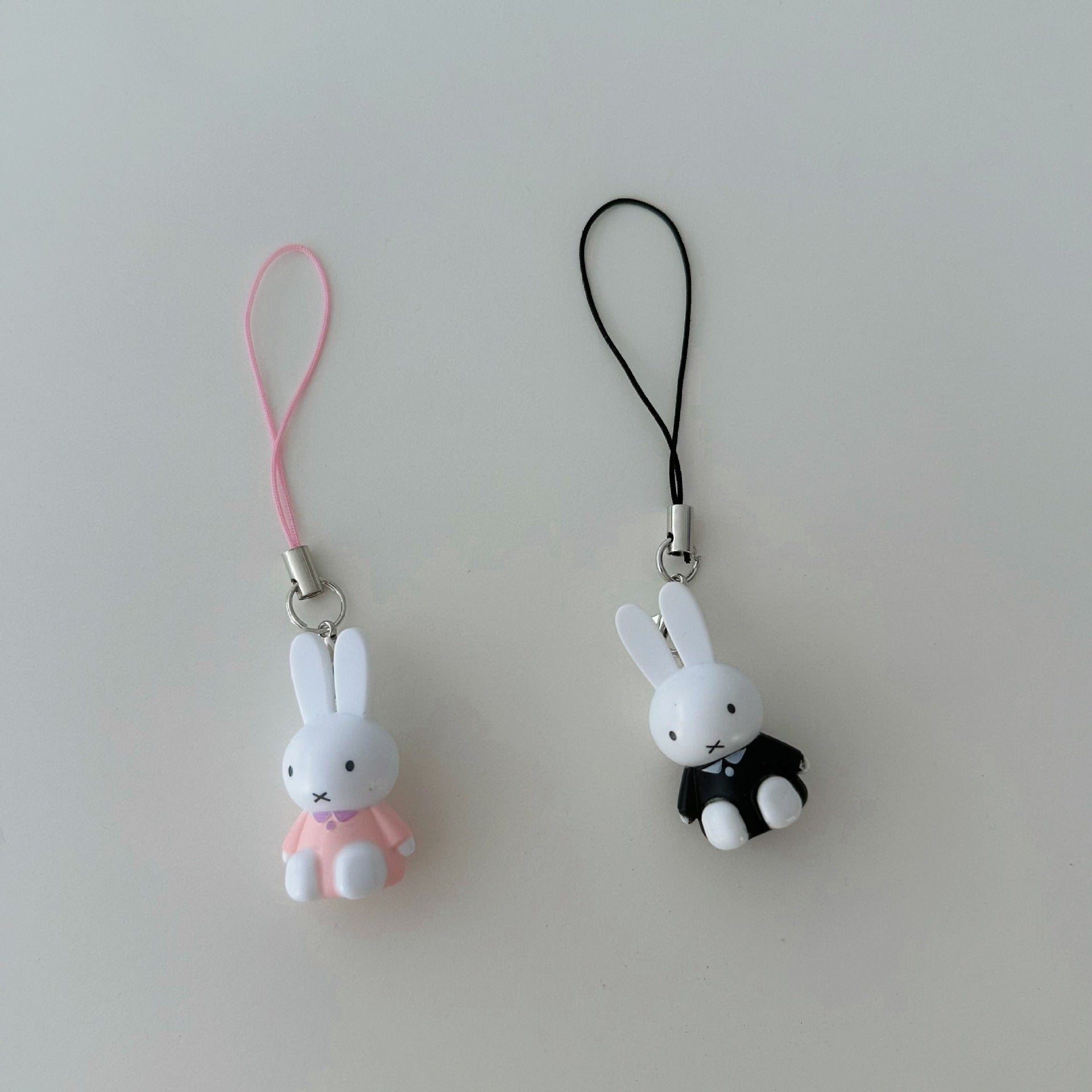 Wholesale 5pcs Cute Retro Animal Mobile Bunny Phone Chain