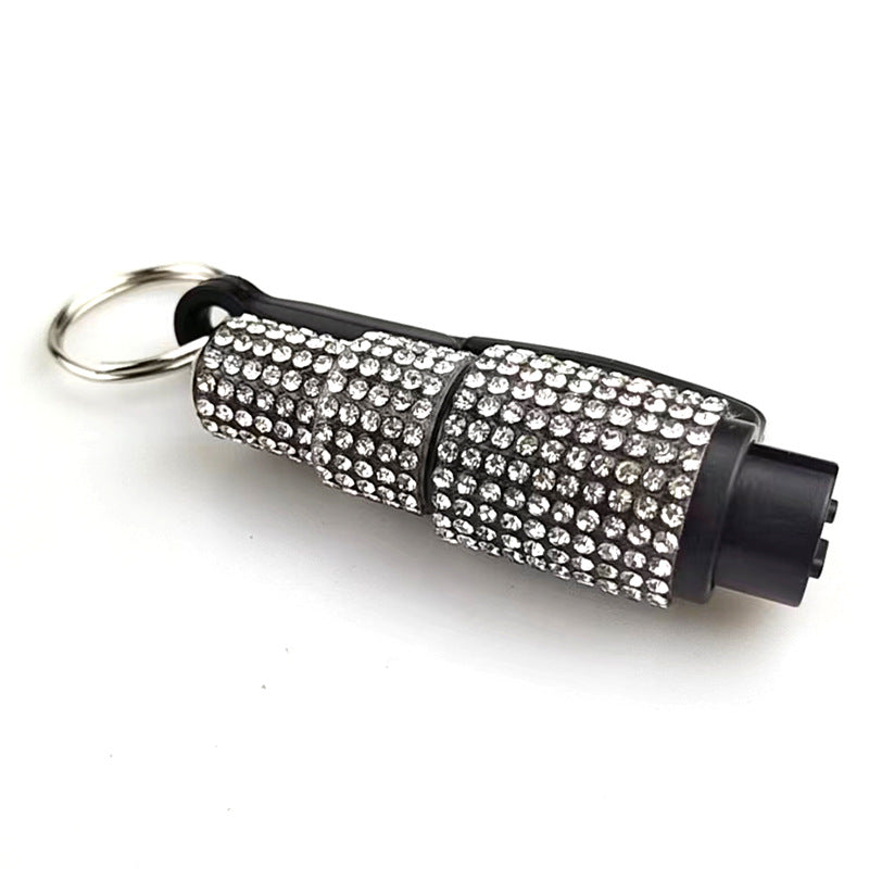 Wholesale Outdoor 2 in 1 Diamond Keychain For Car ACCVIP-KC-CanWu001