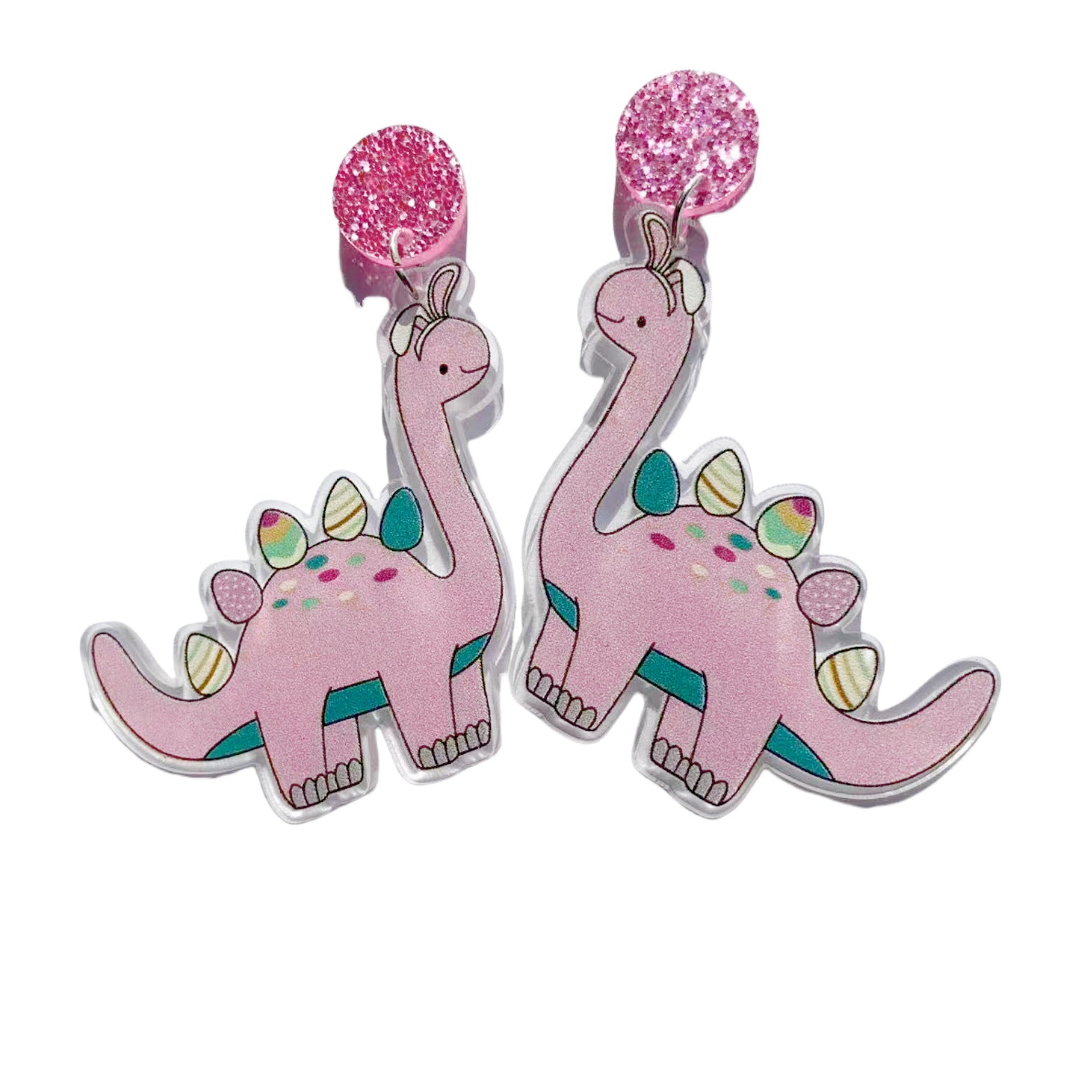 Wholesale Acrylic Easter Egg Cute Cartoon Bunny Earrings