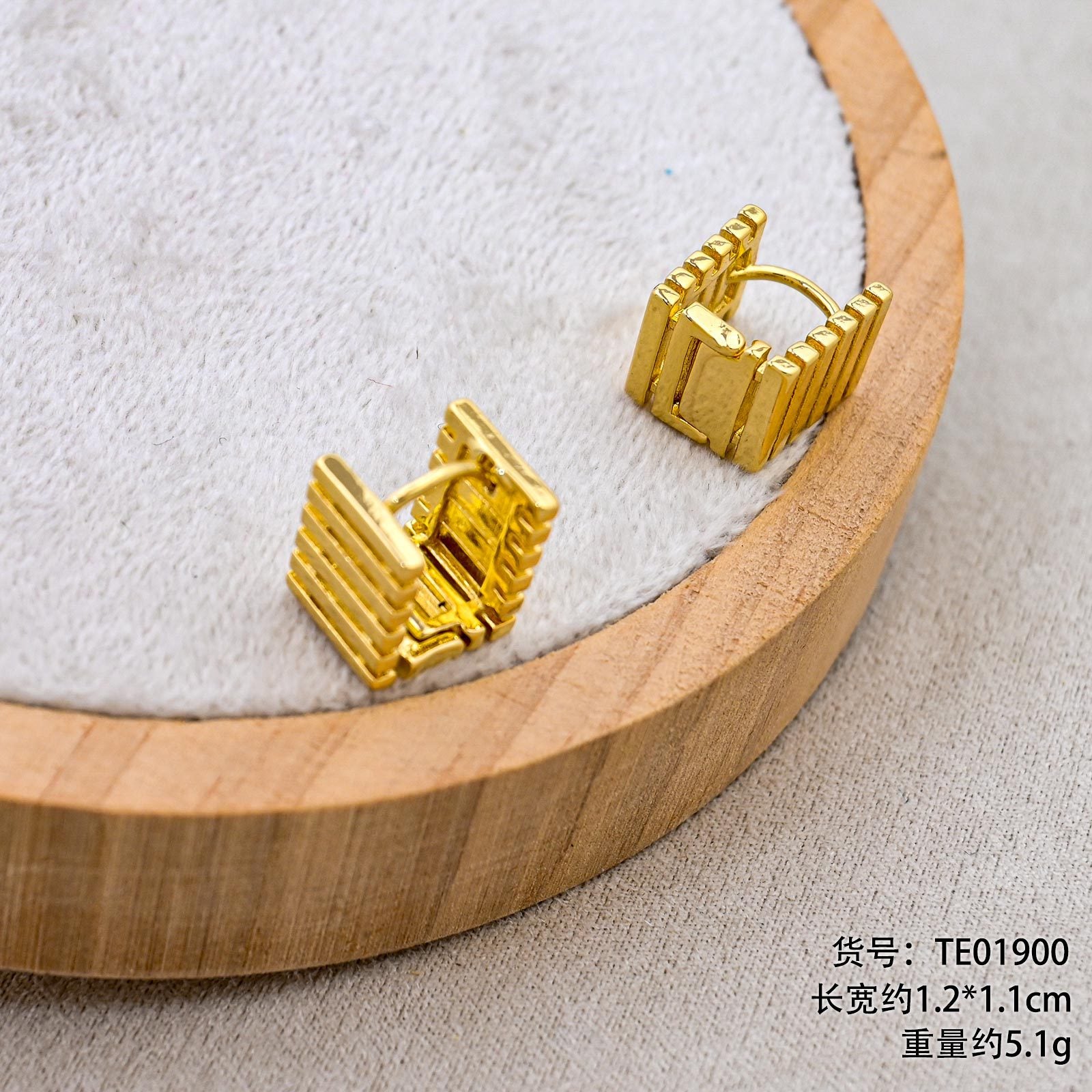 Wholesale  s925 silver copper plated gold earrings