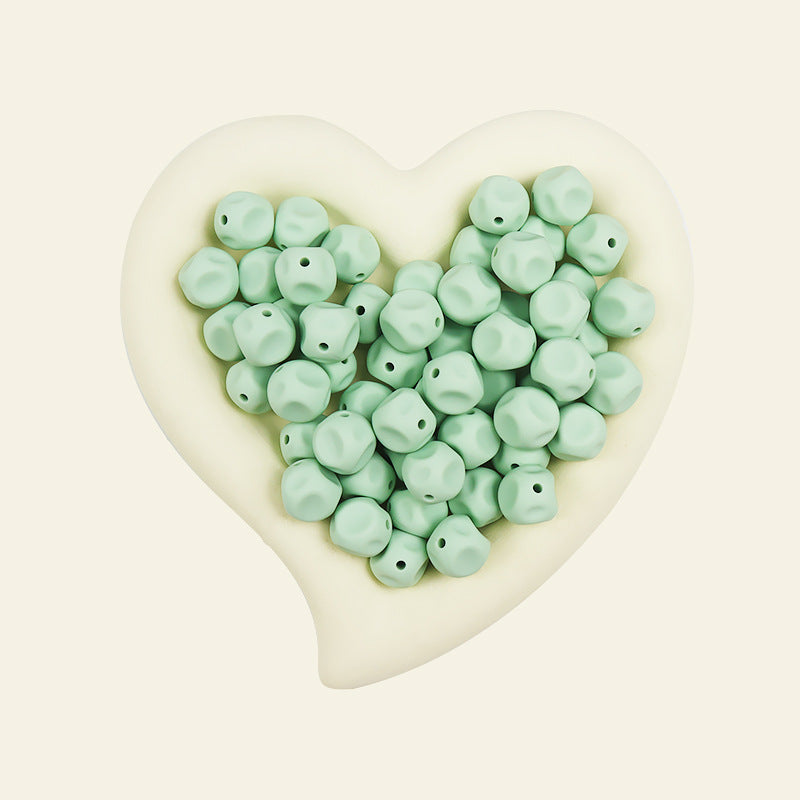 Wholesale 100pcs 15mm Irregular Silicone Beads DIY for Beadable ACC-BDS-JIaHao003